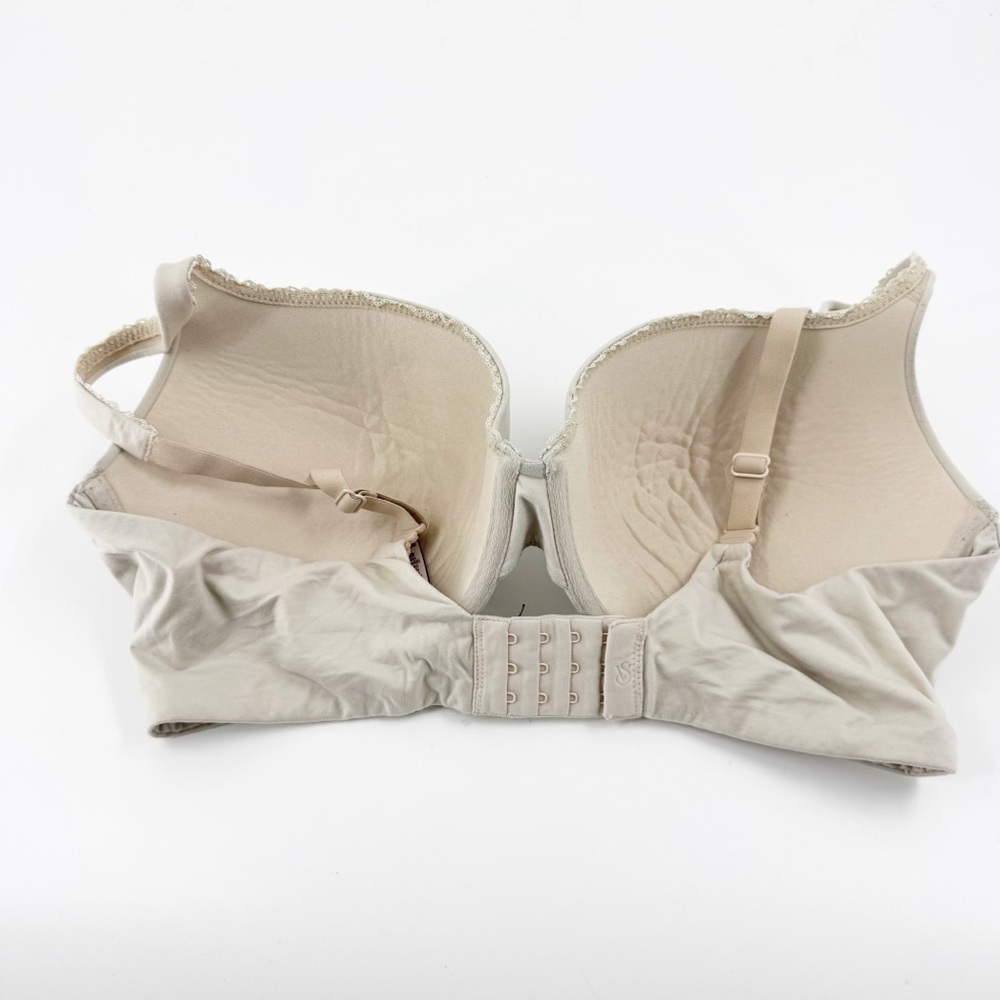 ✅ VICTORIA'S SECRET BODY BY VICTORIA PERFECT SHAPE IN CREAM BRA SIZE 38DD - Picture 5 of 6
